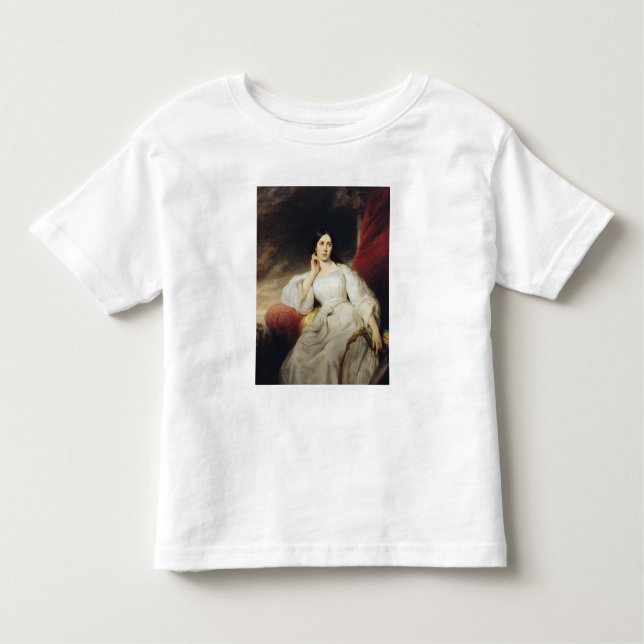 Camiseta De Bebé Señora Malibran en el papel de Desdemona, 1830 (Anverso)