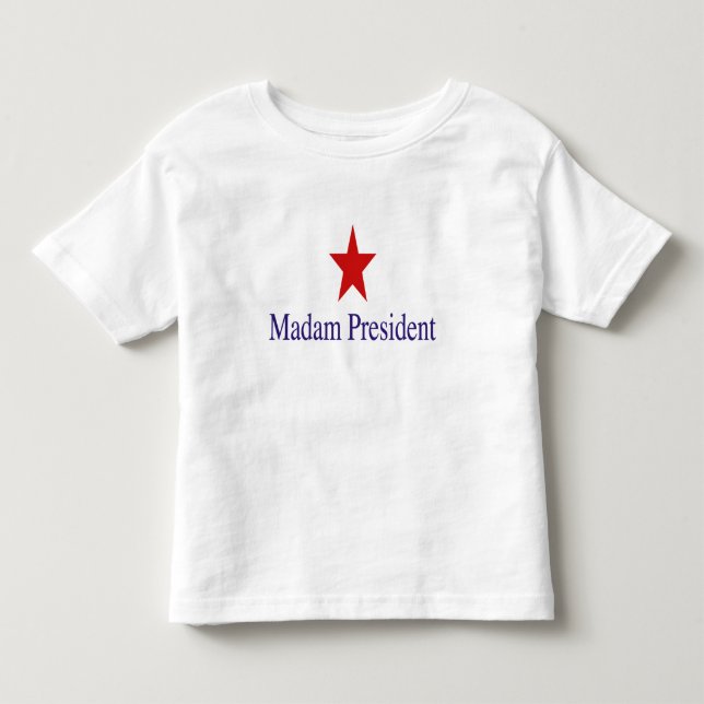 Camiseta De Bebé Señora Presidenta (Anverso)