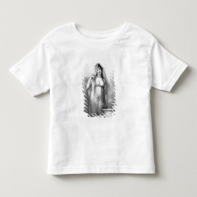 Camiseta De Bebé Señora Recamier (Anverso)