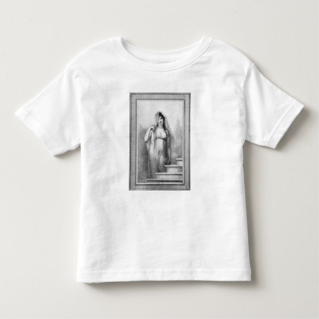 Camiseta De Bebé Señora Recamier (Anverso)