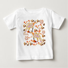 Camiseta De Bebé Sensación de Foxy Ototumn/ Fall