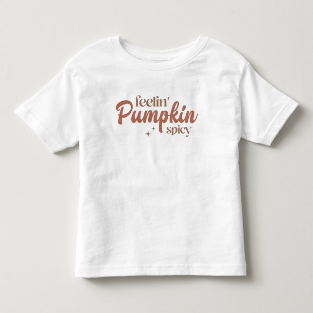 Camiseta De Bebé Sentir la picadilla de calabaza (Anverso)