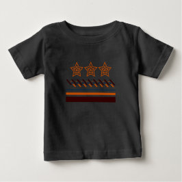 Camiseta De Bebé Seo de tres estrellas de verano