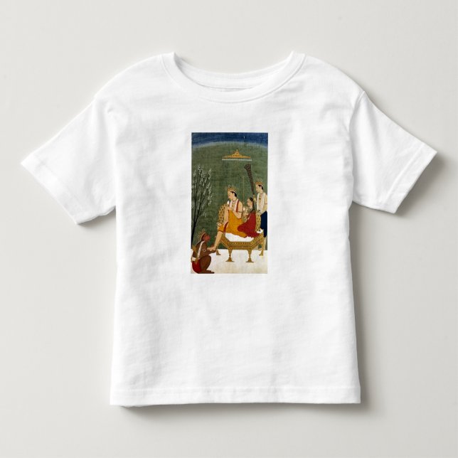 Camiseta De Bebé Séptima encarnación de Vishnu como Rama-Chandra (Anverso)