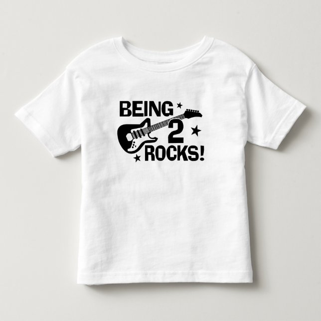Camiseta De Bebé Ser 2 rocas (Anverso)