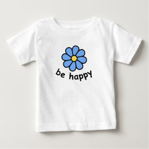 Camiseta De Bebé ser feliz