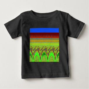 Camiseta De Bebé Ser feliz regalo del motivo de polka colorido