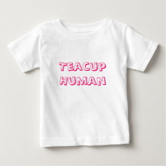 Camiseta De Bebé Ser humano de la taza de té