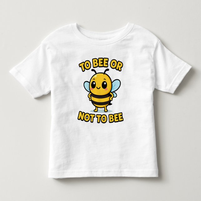 Camiseta De Bebé Ser o no ser (Anverso)