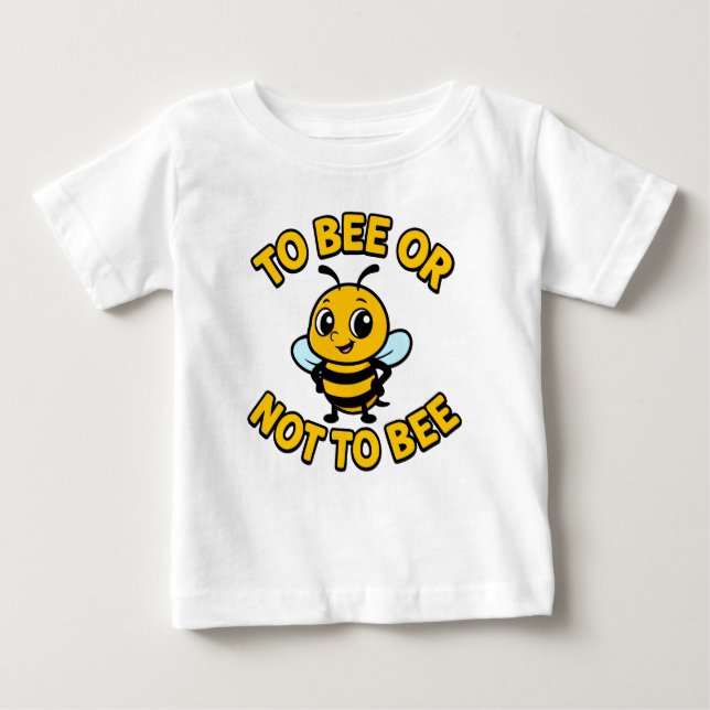 Camiseta De Bebé Ser o no ser (Anverso)