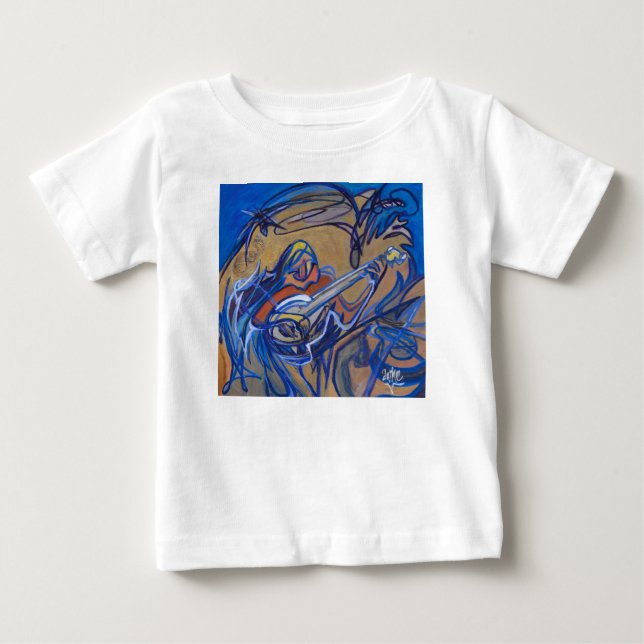Camiseta De Bebé Serenata Mediterránea (Anverso)