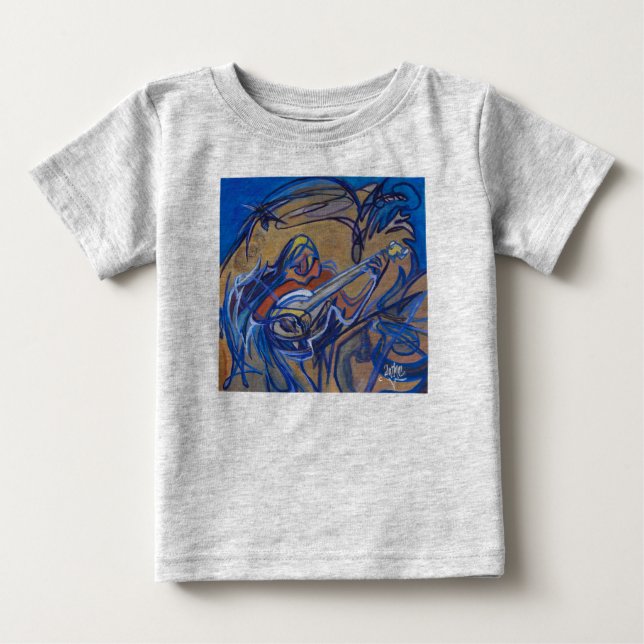 Camiseta De Bebé Serenata Mediterránea (Anverso)