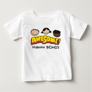 Camiseta De Bebé Seres humanos increíbles 