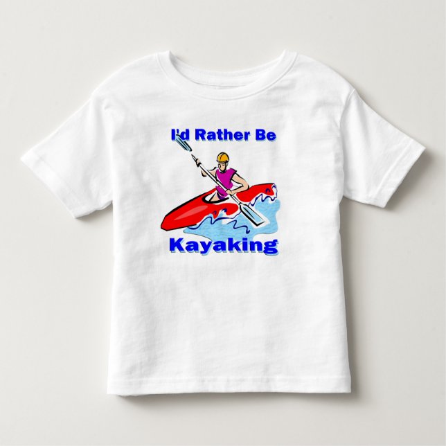 Camiseta De Bebé Sería bastante 1 Kayaking (Anverso)