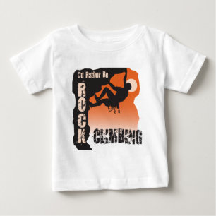 Camiseta De Bebé Sería bastante individuos de la escalada