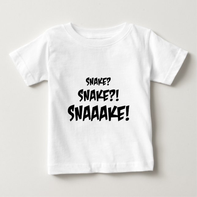 Camiseta De Bebé ¿Serpiente? (Anverso)