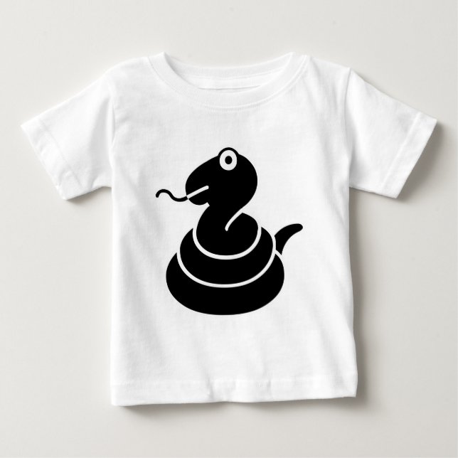 Camiseta De Bebé Serpiente (Anverso)