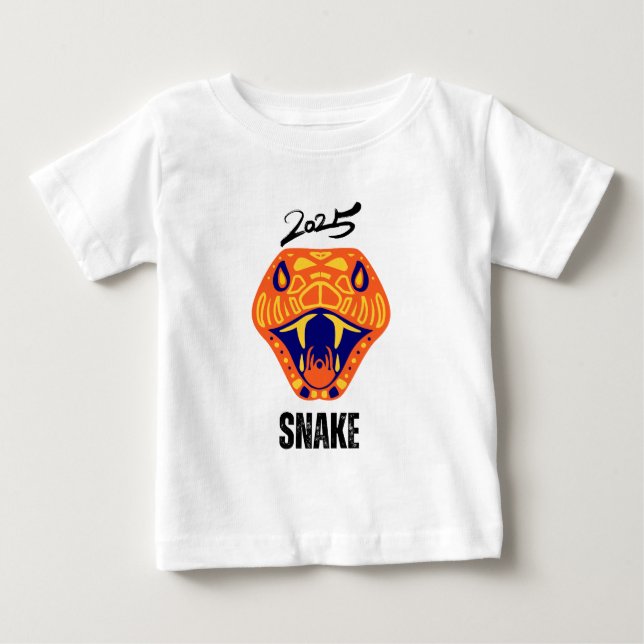 Camiseta De Bebé Serpiente 2025 (Anverso)