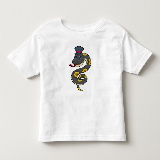 Camiseta De Bebé Serpiente con Gorra (Anverso)
