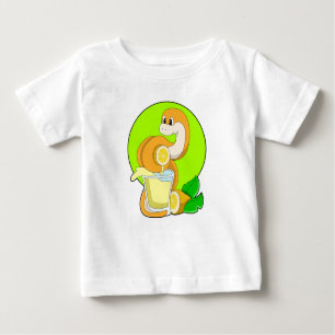 Camiseta De Bebé Serpiente con jugo de limón