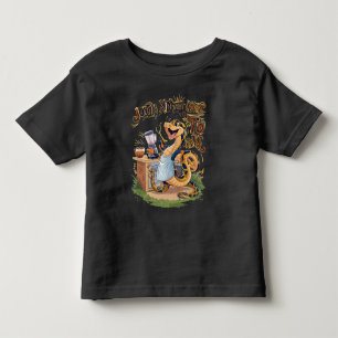 Camiseta De Bebé Serpiente culinaria: Una serpiente en un apron