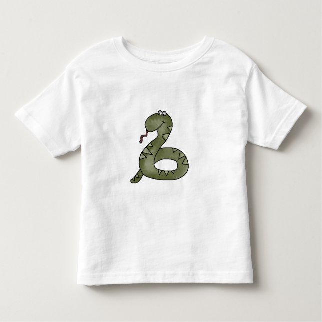 Camiseta De Bebé Serpiente encantada (Anverso)