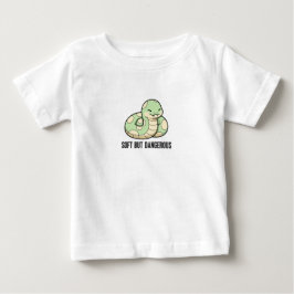 Camiseta De Bebé Serpiente Regordeta Kawaii