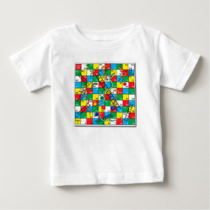 Camiseta De Bebé serpiente y escalera