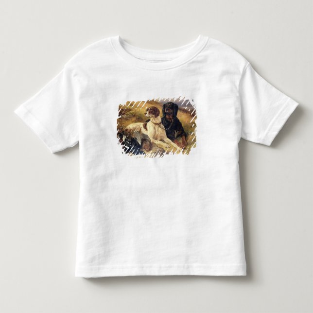 Camiseta De Bebé Servicio de los armas (Anverso)