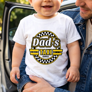 Camiseta De Bebé Servicio de Taxi de Papás Divertidos   Humor para 
