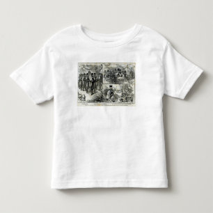 Camiseta De Bebé Servicio en la sinagoga judía