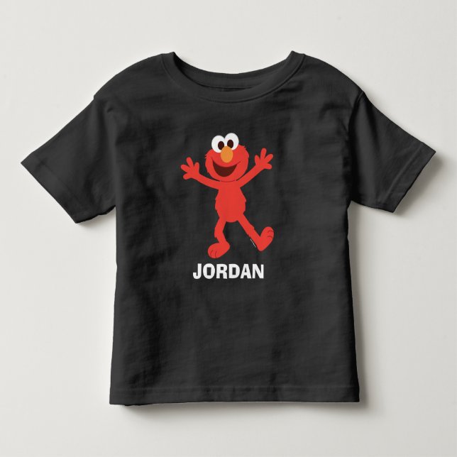 Camiseta De Bebé Sesame Street | Bodysuit Personalizado de Elmo Beb (Anverso)