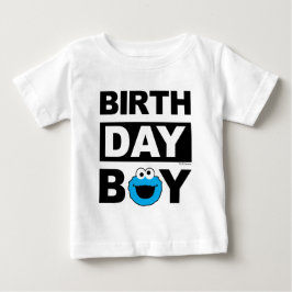 Camiseta De Bebé Sesame Street | Cookie Monster - Cumpleañero