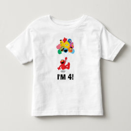 Camiseta De Bebé Sesame Street | Cumpleaños de Elmo y amigos