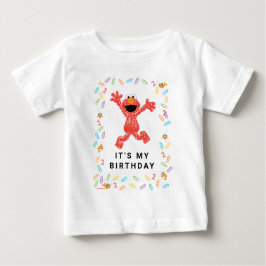 Camiseta De Bebé Sesame Street Elmo | Crayon Birthday