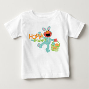 Camiseta De Bebé Sesame Street - Elmo   Hoppy Easter