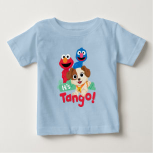 Camiseta De Bebé Sesame Street   Es Tango con Elmo y Grover