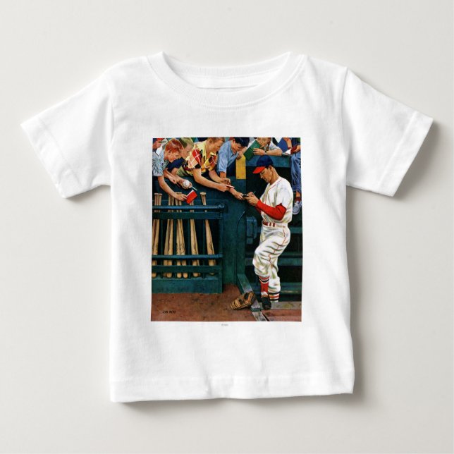 Camiseta De Bebé Sesión de Autografo (Anverso)