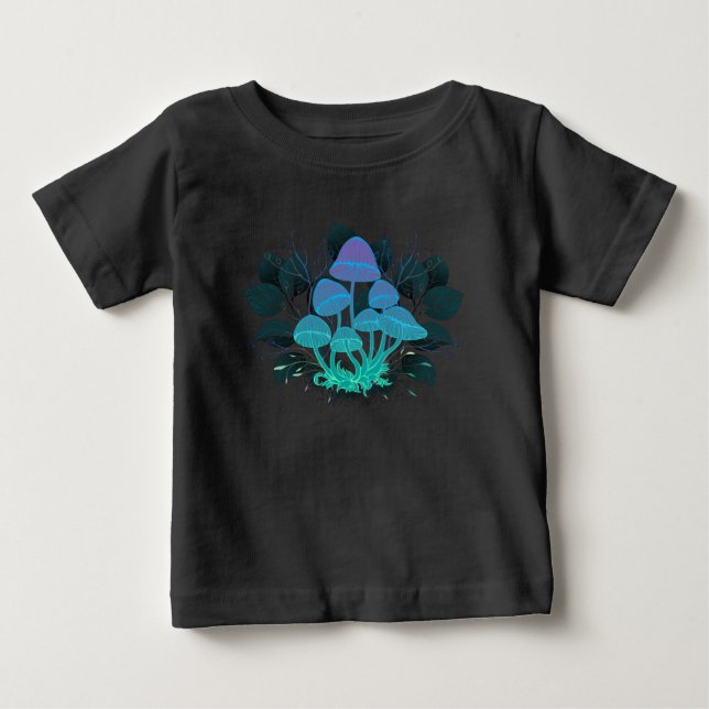 Camiseta De Bebé Setas en Arbustos (Anverso)
