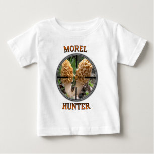Camiseta De Bebé Setas salvajes de la morilla