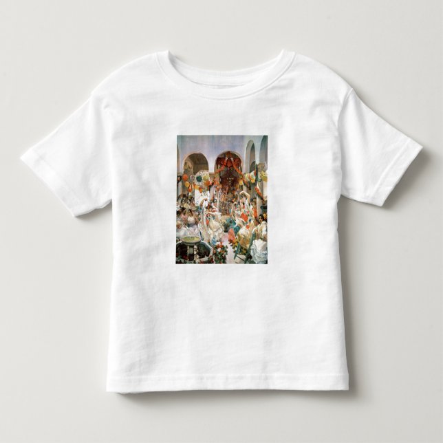 Camiseta De Bebé Sevilla (aceite en lona) (Anverso)