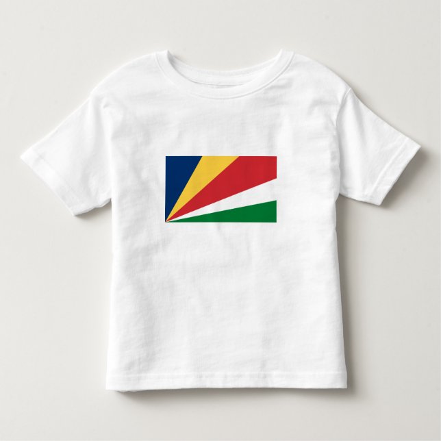 Camiseta De Bebé Seychelles Flag (Anverso)