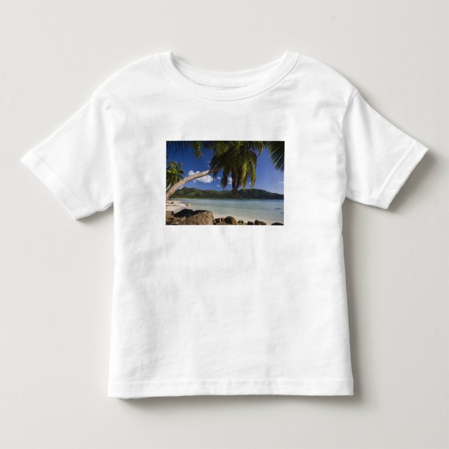 Camiseta De Bebé Seychelles, Isla de Mahe, Anse a la Mouche (Anverso)