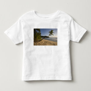 Camiseta De Bebé Seychelles, isla de Mahe, playa de Anse Takamaka,