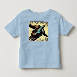 Camiseta De Bebé SF - Anime Starfighter Woodcut 3
