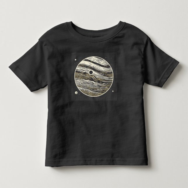 Camiseta De Bebé SF Jupiter Woodcut 1 (Anverso)
