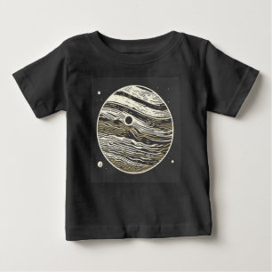 Camiseta De Bebé SF Jupiter Woodcut 1
