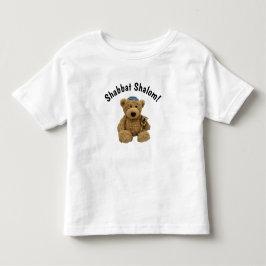 Camiseta De Bebé Shabbat Shalom Teddy Bear T-Shirt