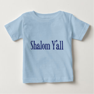 Camiseta De Bebé Shalom usted
