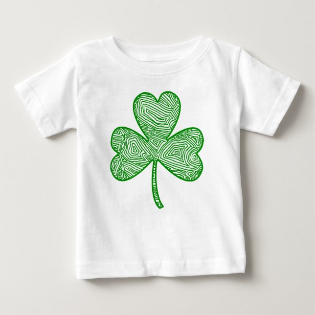 Camiseta De Bebé Shamrock (Anverso)